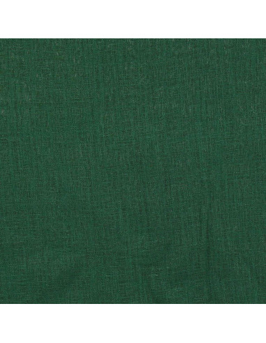 Tissu lin viscose - Vert sapin