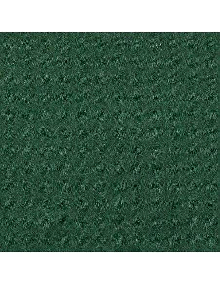 Tissu lin viscose - Vert sapin