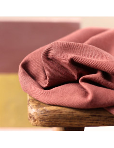 Tissu gabardine twill lourde Sienne - La Maison Naïve