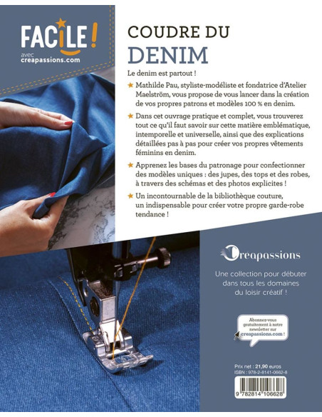 Livre coudre du denim