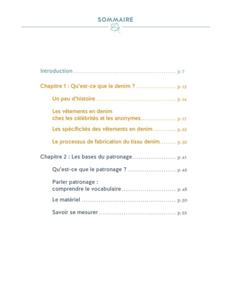 Livre coudre du denim