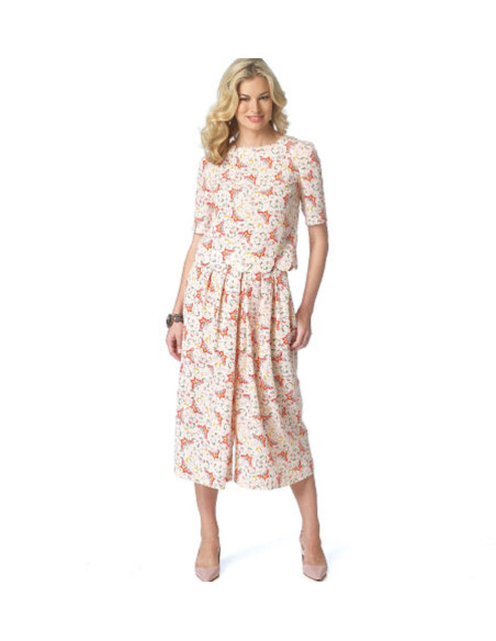 Patron de jupe-culotte - Butterick 6178
