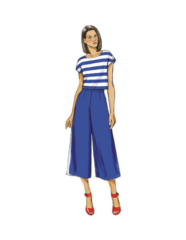 Patron de jupe-culotte - Butterick 6178