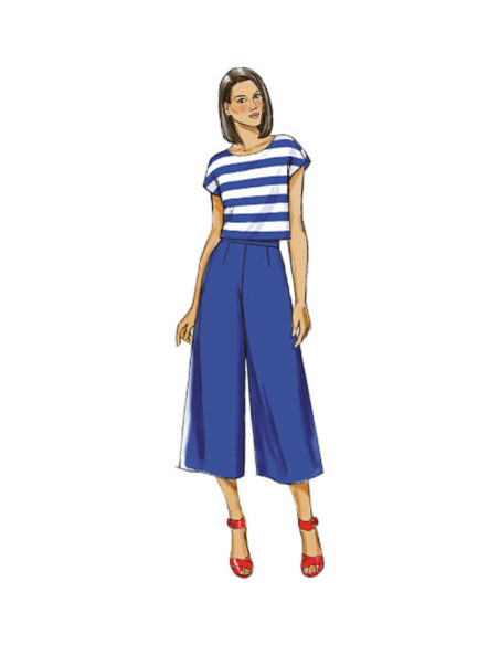 Patron de jupe-culotte - Butterick 6178