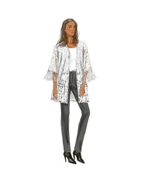 Patron de kimono - Butterick 6176