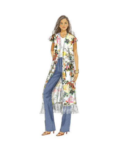 Patron de kimono - Butterick 6176