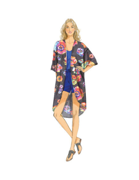 Patron de kimono - Butterick 6176