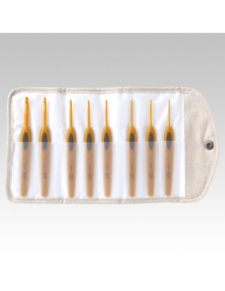 Trousse crochets Clover Soft Touch