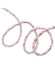 Cordon sweat fantaisie - Blanc, vieux rose, rose