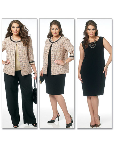 Patron de veste, robe, jupe, pantalon - Butterick 5719