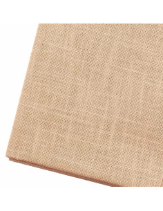 Coupon de tissu sashiko 50 cm x 55 cm - Naturel