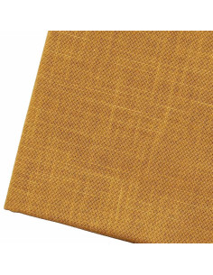 Coupon de tissu sashiko 50 cm x 55 cm - Moutarde