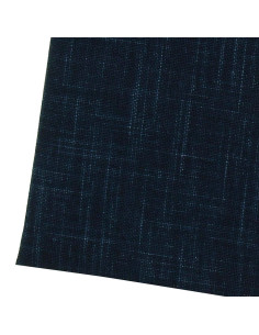 Coupon de tissu sashiko 50 cm x 55 cm - Bleu marine