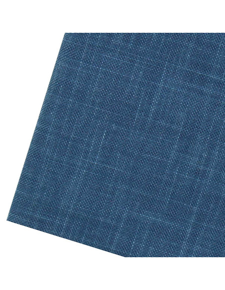 Coupon de tissu sashiko 50 cm x 55 cm - Bleu roi