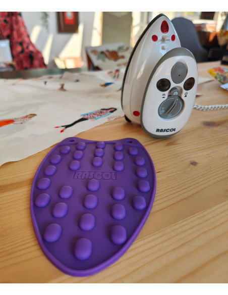 Repose fer mini en silicone Rascol - Violet