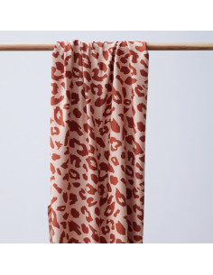 Tissu twill viscose - Urban Leo Rose