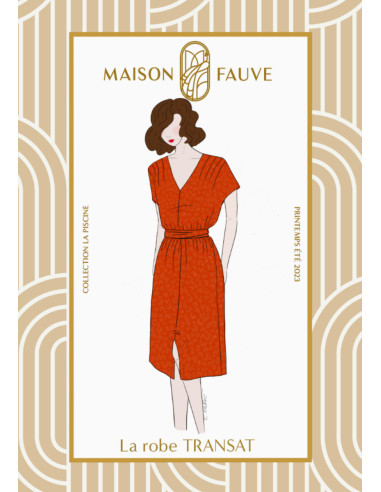Patron de robe Transat - Maison Fauve