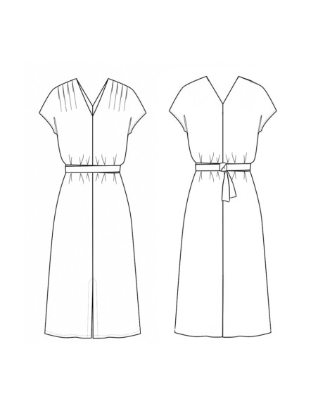 Patron de robe Transat - Maison Fauve