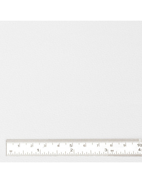 Coupon simili Karla 140 cm x 50 cm - Blanc