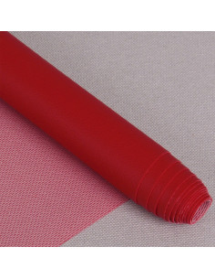 Coupon simili Karla 140 cm x 50 cm - Rouge