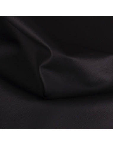 Coupon simili Karla 140 cm x 50 cm - Noir