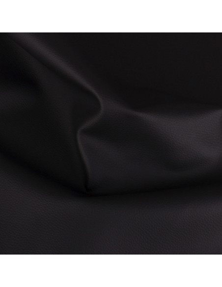 Coupon simili Karla 140 cm x 50 cm - Noir