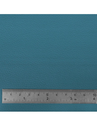 Coupon simili Karla 140 cm x 50 cm - Bleu canard
