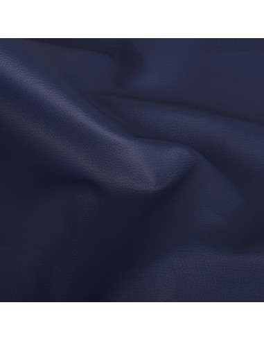 Coupon simili Karla 140 cm x 50 cm - Bleu marine