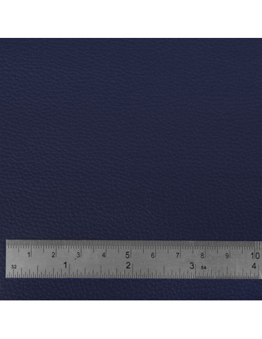 Coupon simili Karla 140 cm x 50 cm - Bleu marine