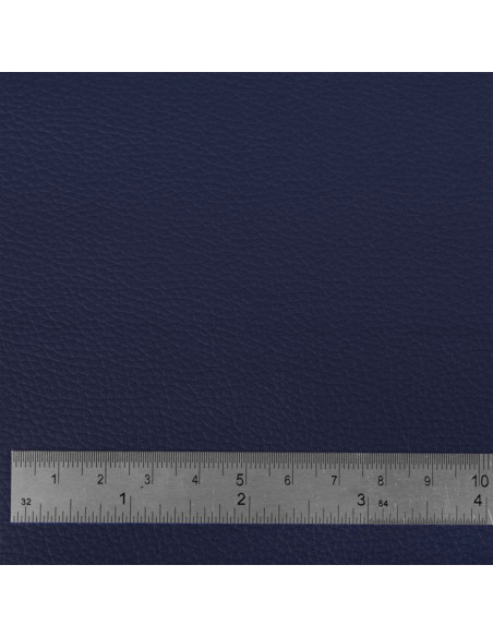 Coupon simili Karla 140 cm x 50 cm - Bleu marine