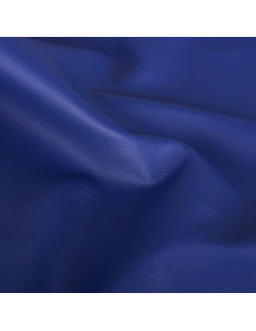 Coupon simili Karla 140 cm x 50 cm - Bleu roy 2