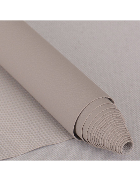 Coupon simili Karla 140 cm x 50 cm - Gris clair