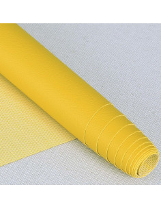Coupon simili Karla 140 cm x 50 cm - Jaune