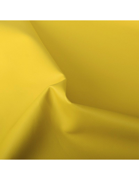 Coupon simili Karla 140 cm x 50 cm - Jaune