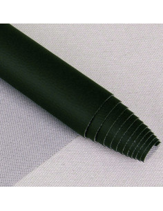 Coupon simili Karla 140 cm x 50 cm - Vert sapin