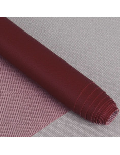 Coupon simili Karla 140 cm x 50 cm - Bordeaux