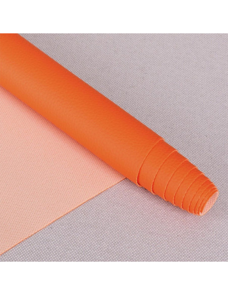 Coupon simili Karla 140 cm x 50 cm - Orange