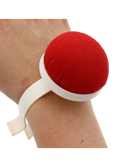 Bracelet porte épingles premier prix - Rouge