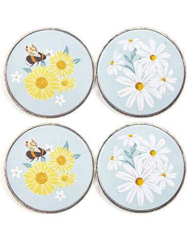 Coffret de 4 poids pour la couture - Marguerites