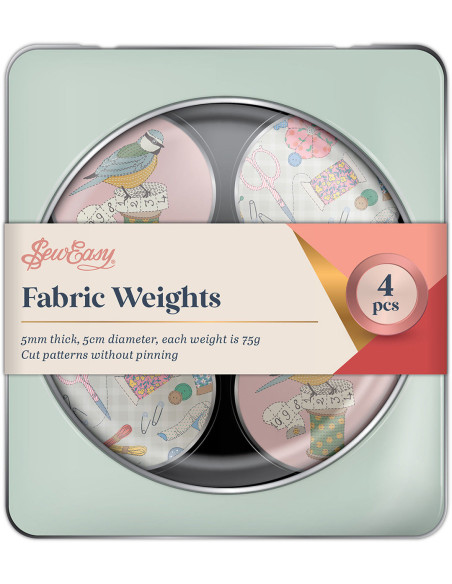 Coffret de 4 poids pour la couture - Oiseaux