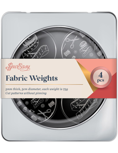 Coffret de 4 poids pour la couture - Noir