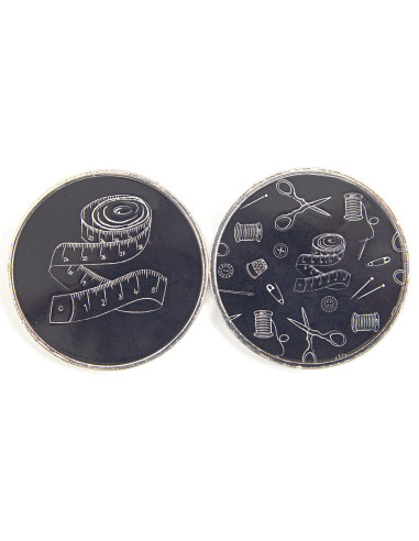 Set de 2 poids pour la couture - Noir