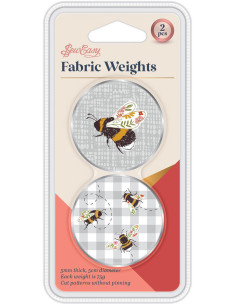 Set de 2 poids pour la couture - Abeilles