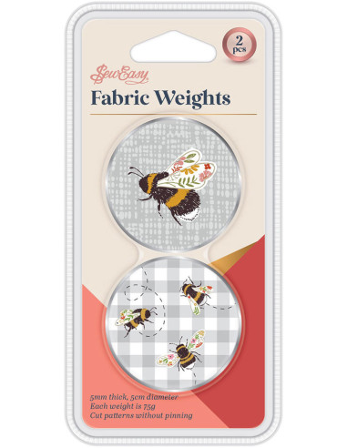 Set de 2 poids pour la couture - Abeilles