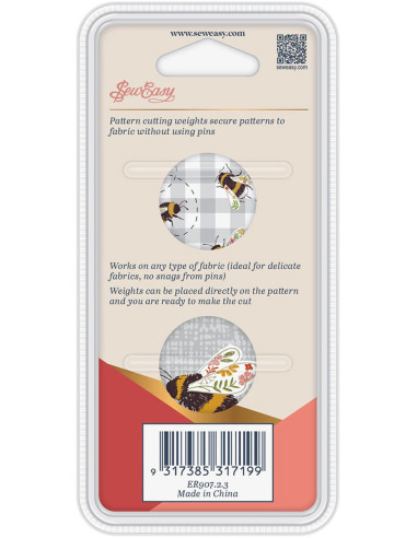 Set de 2 poids pour la couture - Abeilles