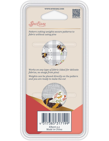 Set de 2 poids pour la couture - Abeilles