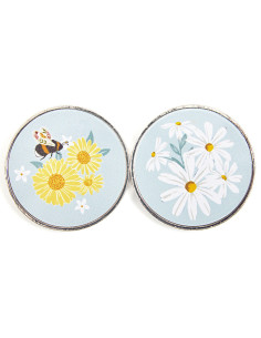 Set de 2 poids pour la couture - Marguerites 2