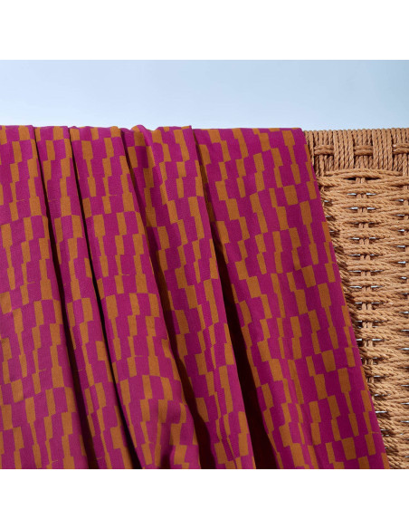 Tissu viscose Domino Dahlia - Atelier Brunette