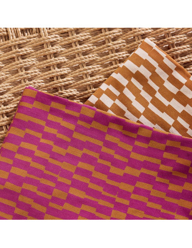 Tissu viscose Domino Dahlia - Atelier Brunette