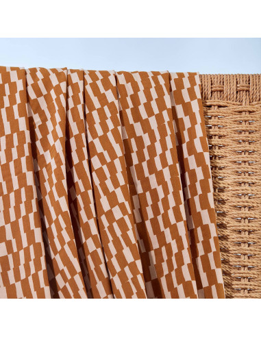 Tissu viscose Domino Ochre - Atelier Brunette